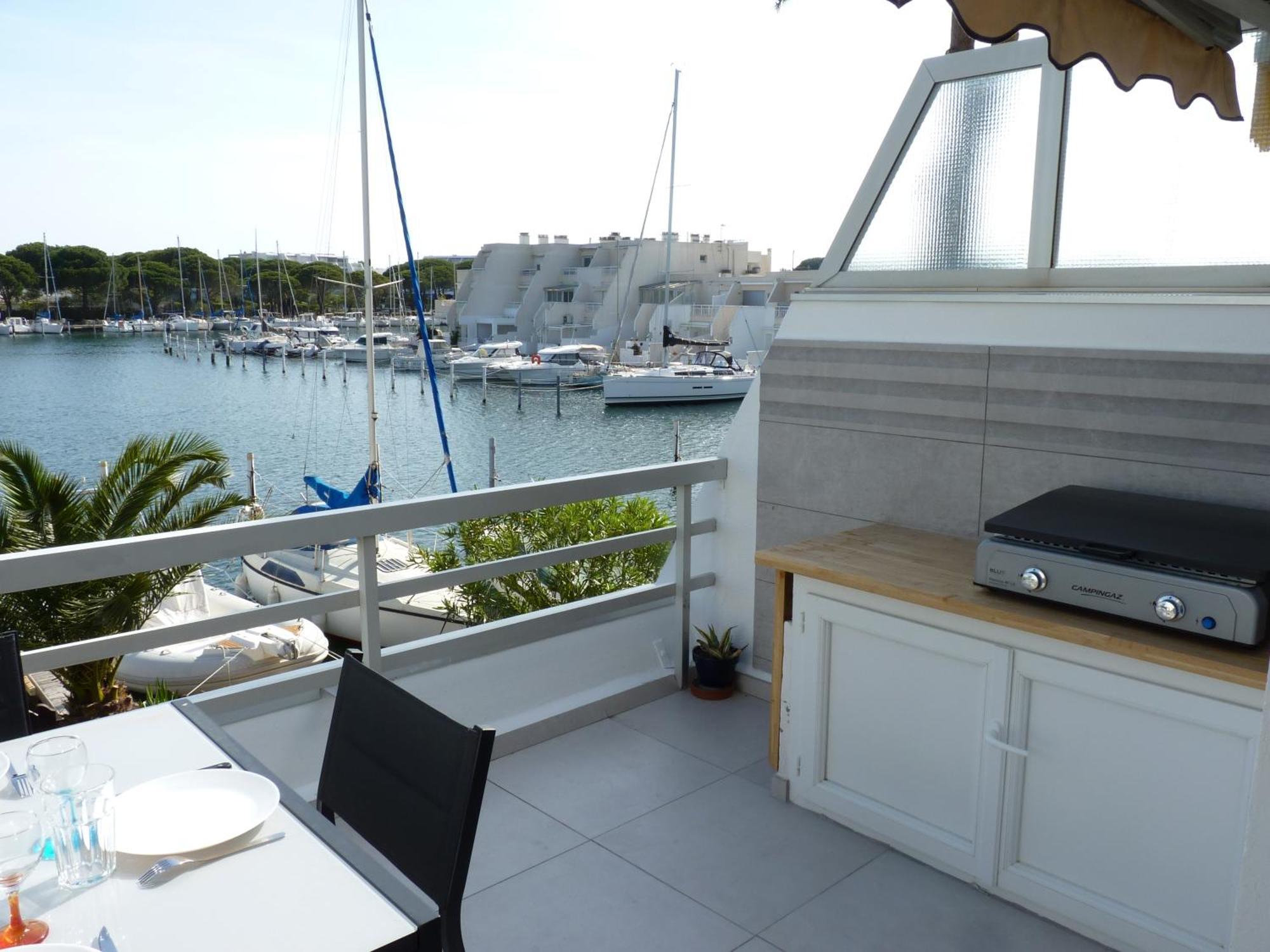 Sol-Y-Days Darse, Superbe Appartement De Type Marina Avec Belle Terrasse Vue Port De Plaisance Le Grau-du-Roi Exterior foto